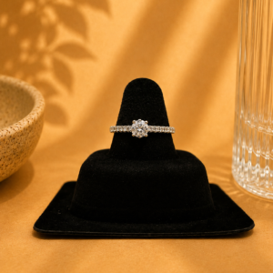 anillo solitario lumière